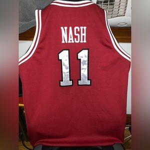 Steve Nash Santa Clara Nike College Authentic Basketball Jersey Men XL